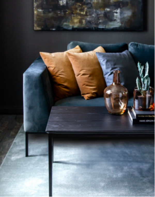 Arild Alnes sofabord 50x50 espresso