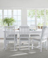 Englesson Stockholm 584WWXL Spisebord 115x160-360 XL - Whitewash