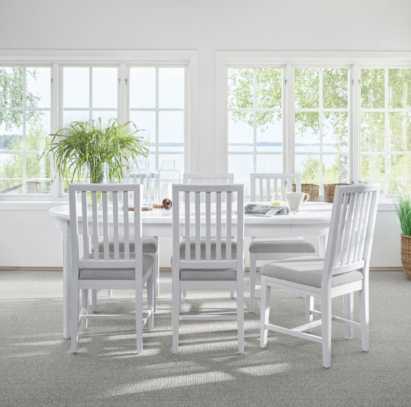 Englesson Stockholm 584WWXL Spisebord 115x160-360 XL - Whitewash
