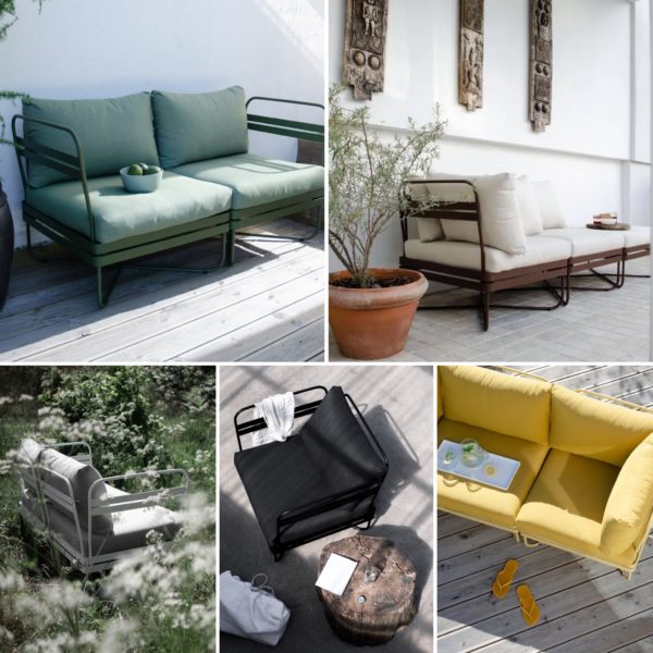 Ygg&Lyng Bris modul utesofa - Alu/valgfri stoff