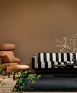 Swedese Wood 3-seter sofa - Balder ull stoff - Valgfri farge