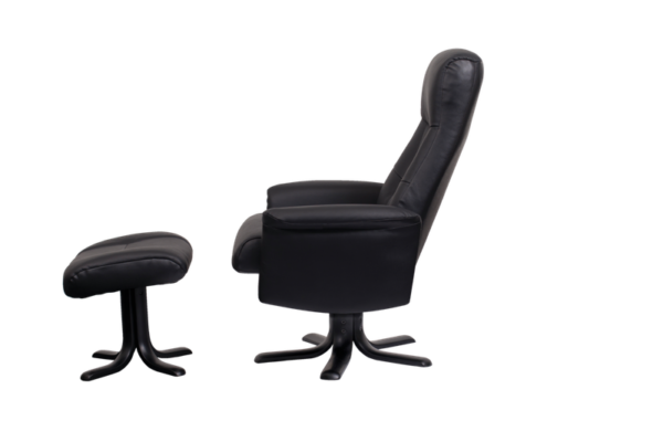 Duo stol m/pall - Classic soft hud sort