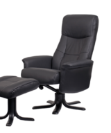 Duo stol m/pall - Classic soft hud sort