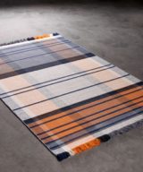 Kreta ull teppe - Div størrelser - Orange/Rust