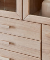 Casø Nord Highboard B124 - Hvitoljet heltre eik