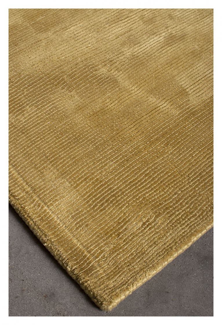 Larvik viskose teppe - Gul