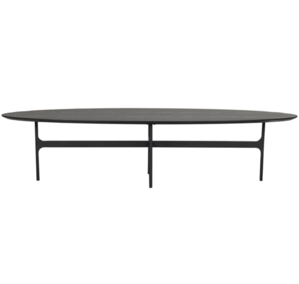 Rowico Colton sofabord 180x50 - Sort eik
