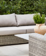 Hamilton loungesofa m/pute - Kunstrotting