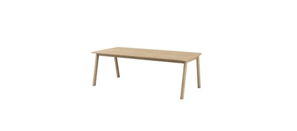 SKOVBY SM143 spisebord 100x209(305) - Eik