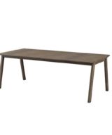 SKOVBY SM143 spisebord 100x209(305) - Mocca