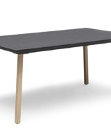 Fyrtårn spisebord 90x160 - Aluminium/Glass