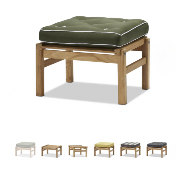 Fri form Skammel - Teak