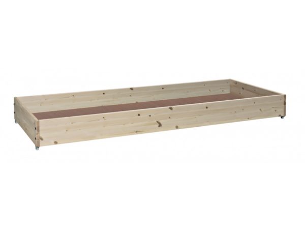 Sengeskuff heltre 75x190 - Ubehandlet