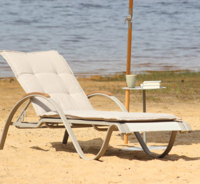 Nydala solseng i Sand m/pute - Justerbar rygg