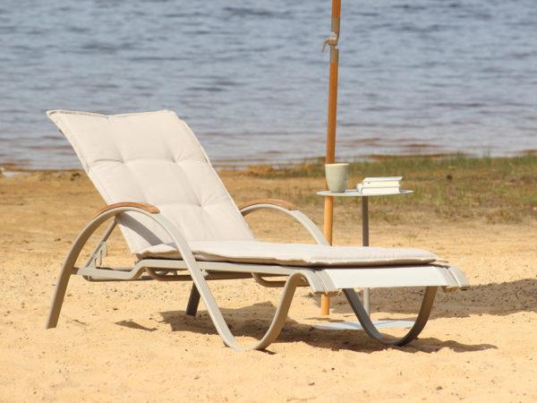 Nydala solseng i Sand m/pute - Justerbar rygg