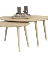 Vig Trekantformet settbord - Heltre eik