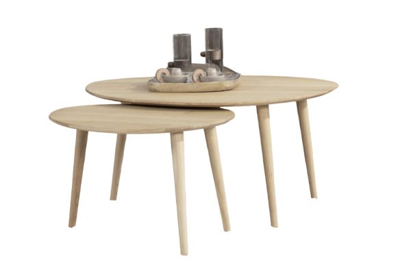 Vig Trekantformet settbord - Heltre eik
