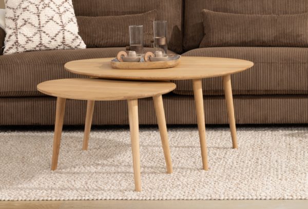 Vig Trekantformet settbord - Heltre eik