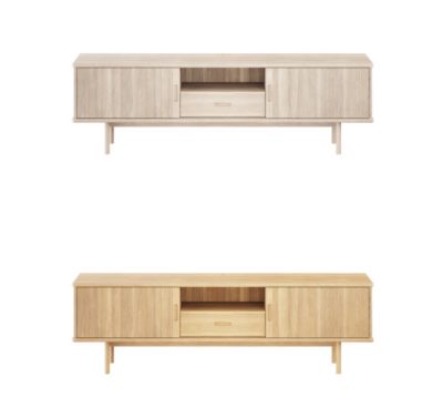 Casø 330 tv-benk B180 - Heltre eik