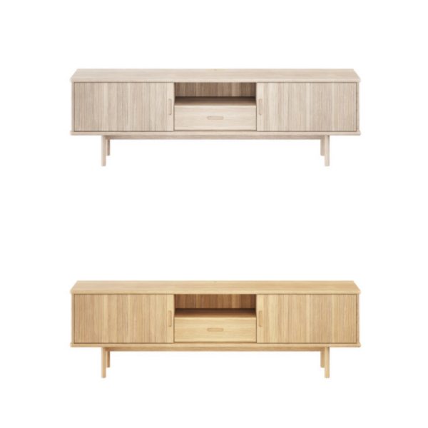 Casø 330 tv-benk B180 - Heltre eik