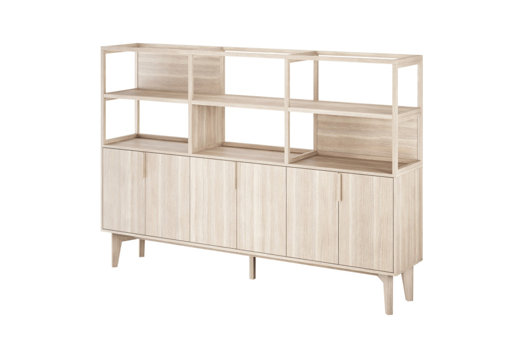 Casø 551 Benk B211 cm - Heltre Tette dører