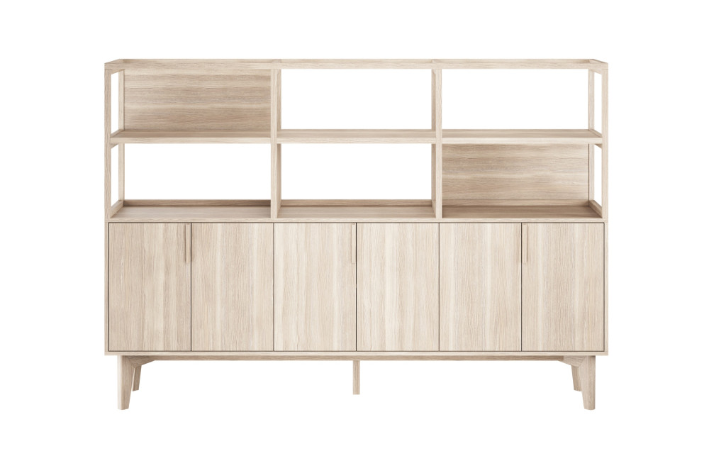 Casø 551 Benk B211 cm - Heltre Tette dører