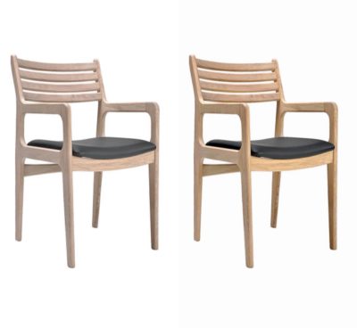 Anne spisestol m/arm B45 cm - Heltre eik