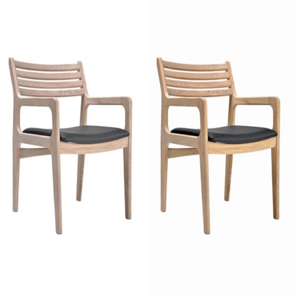 Anne spisestol m/arm B45 cm - Heltre eik