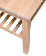 Casø Lampebord 60x60 - Med hylle