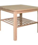 Casø Lampebord 60x60 - Med hylle