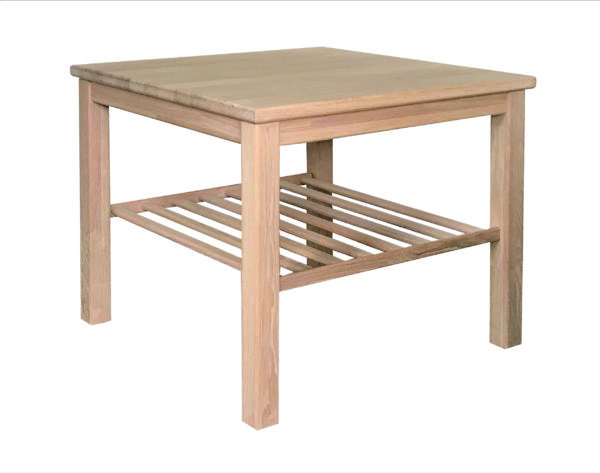 Casø Lampebord 60x60 - Med hylle