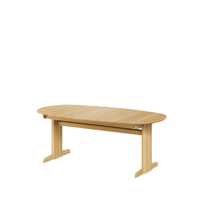 Broholm spisebord 105 x 200 - Heltre eik