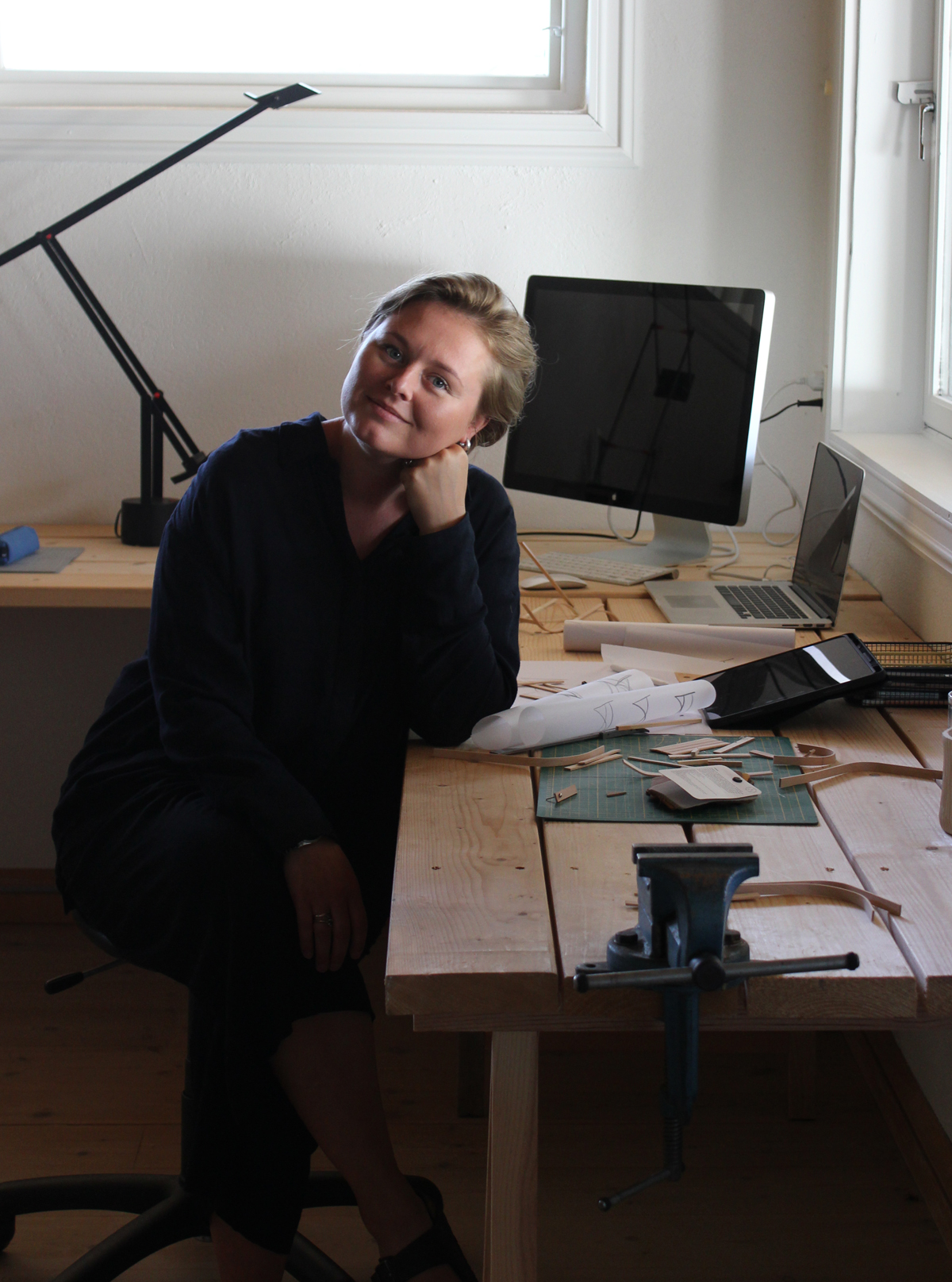 Ygg&Lyng Iden spisestol B45 cm - Naturoljet eik