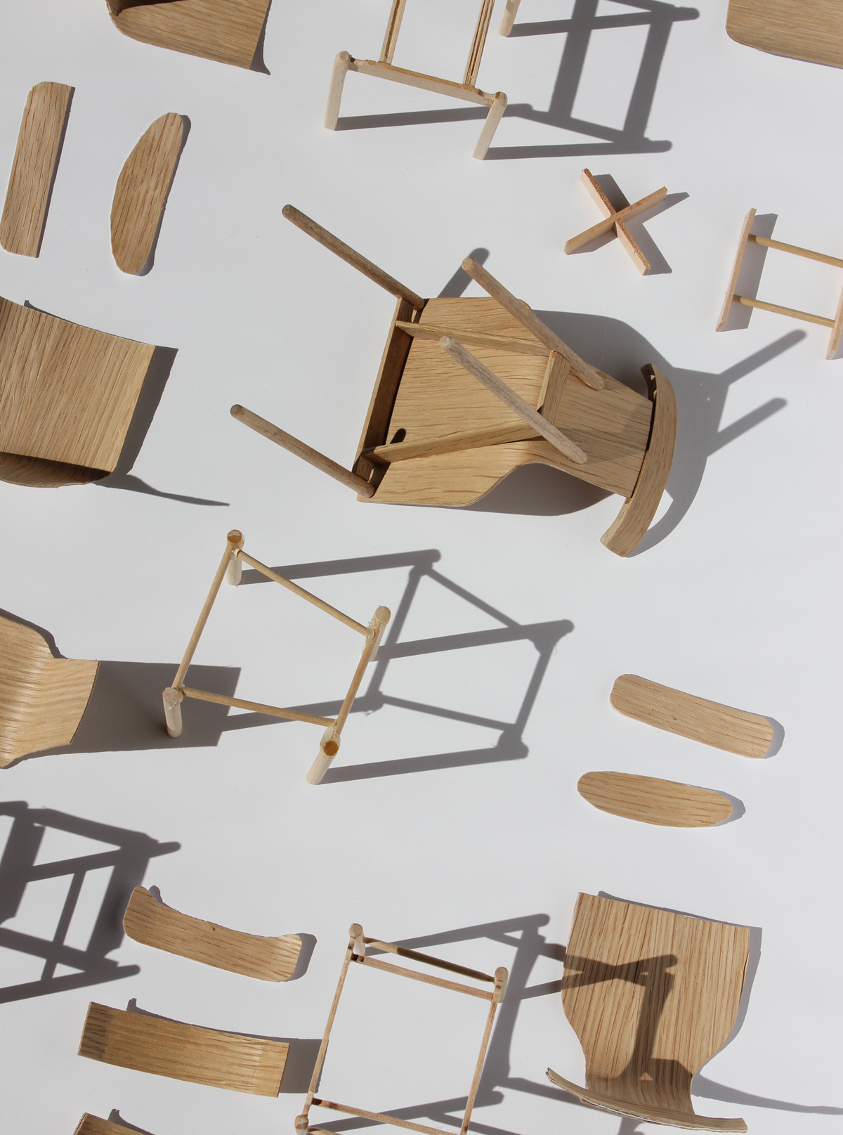 Ygg&Lyng Iden spisestol B45 cm - Naturoljet eik