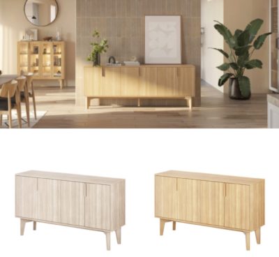 Casø 550 Skjenk hvitoljet - Heltre