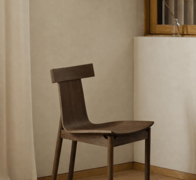 Ygg&Lyng Iden spisestol B45 cm - Røkt eik